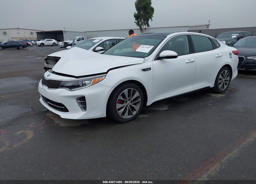 2016 KIA OPTIMA SX TURBO VIN: 5XXGW4L26GG078745