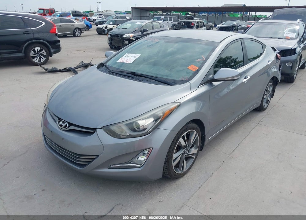 2015 HYUNDAI ELANTRA VIN: KMHDH4AE4FU365113
