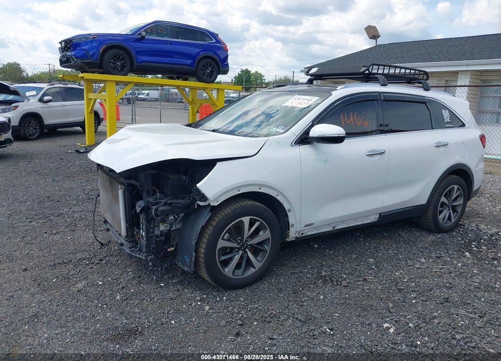 2019 KIA SORENTO 3.3L EX VIN: 5XYPHDA51KG568036