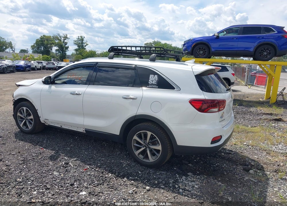 2019 KIA SORENTO 3.3L EX VIN: 5XYPHDA51KG568036