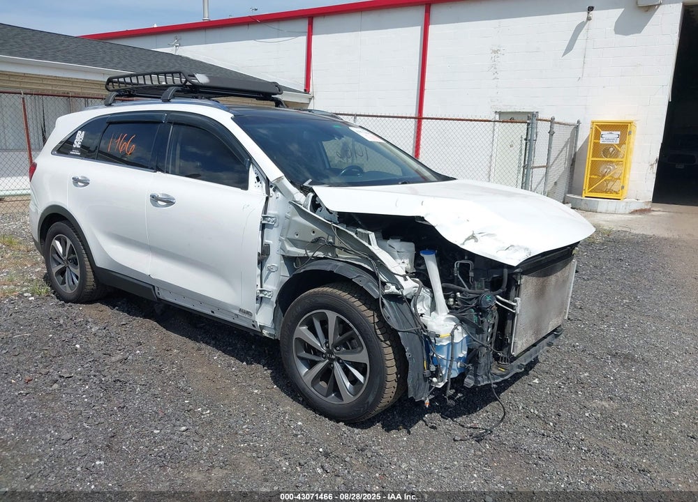 2019 KIA SORENTO 3.3L EX VIN: 5XYPHDA51KG568036