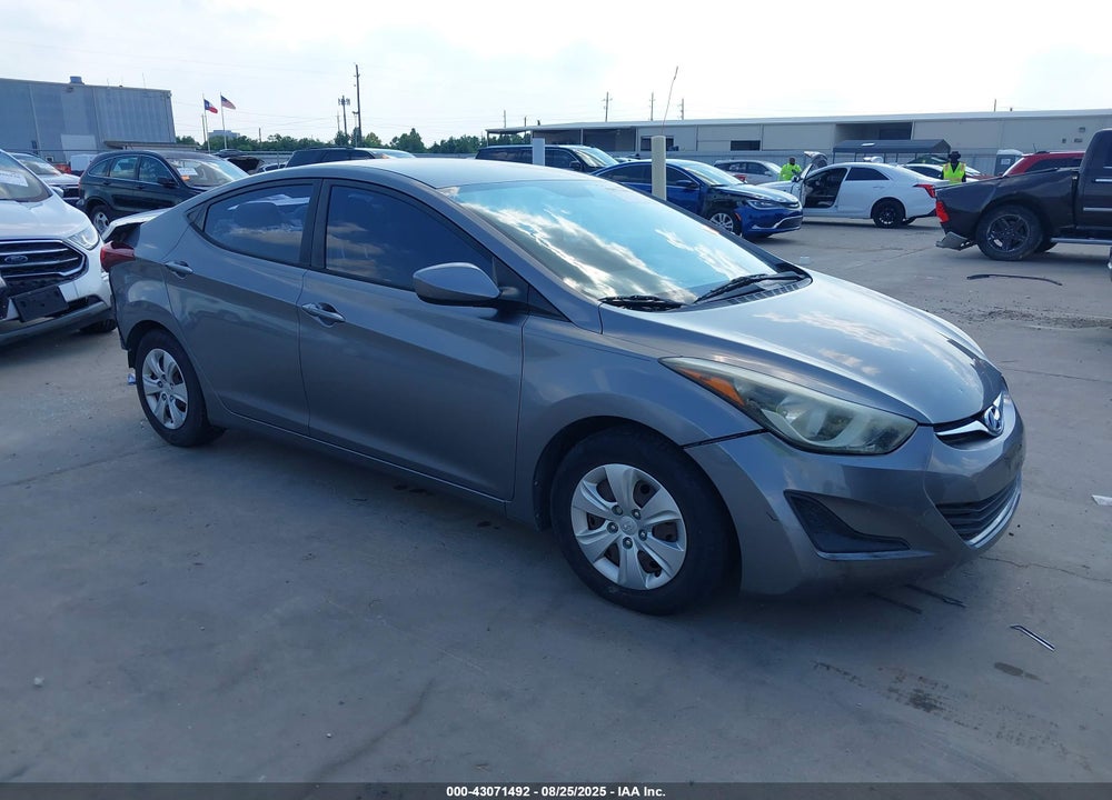 2016 HYUNDAI ELANTRA SE VIN: KMHDH4AE0GU636895