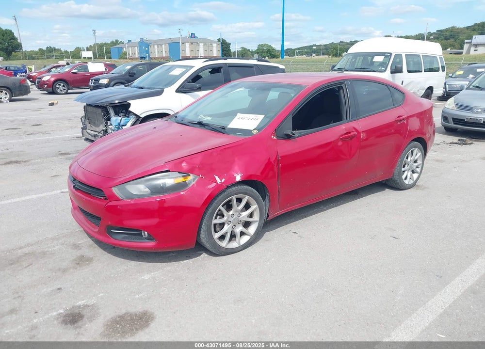 2013 DODGE DART VIN: 1C3CDFBA2DD314536