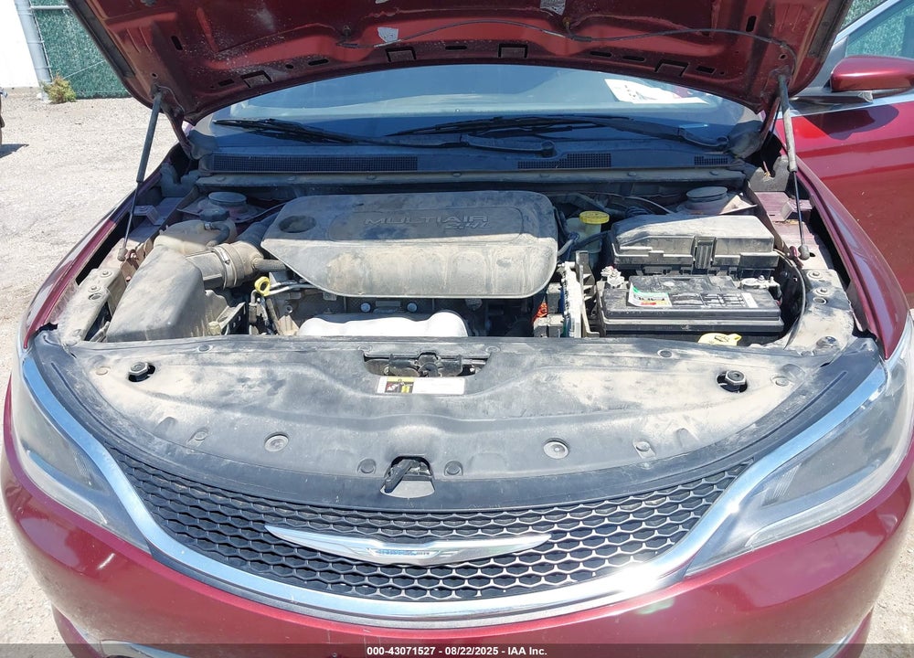 2016 CHRYSLER 200 LIMITED VIN: 1C3CCCABXGN170924