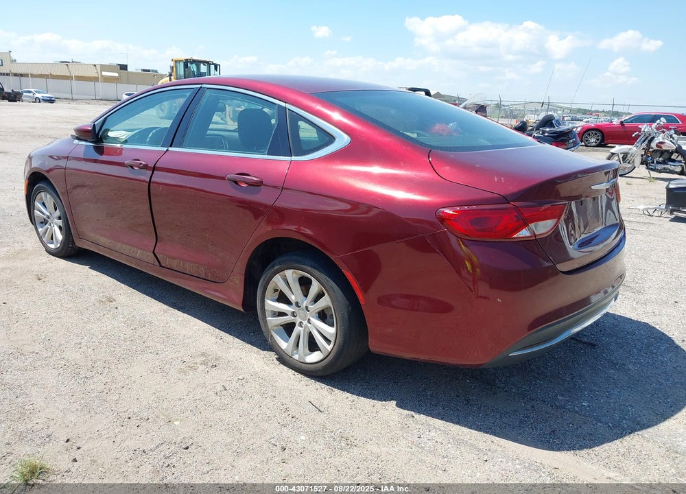 2016 CHRYSLER 200 LIMITED VIN: 1C3CCCABXGN170924