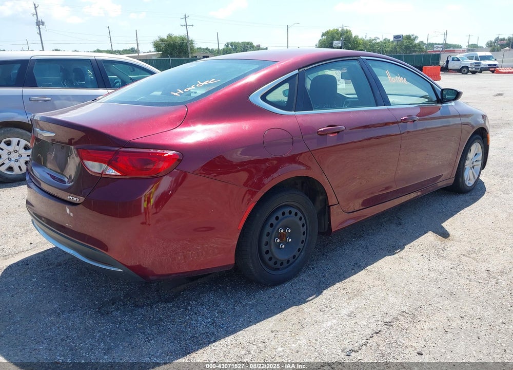 2016 CHRYSLER 200 LIMITED VIN: 1C3CCCABXGN170924