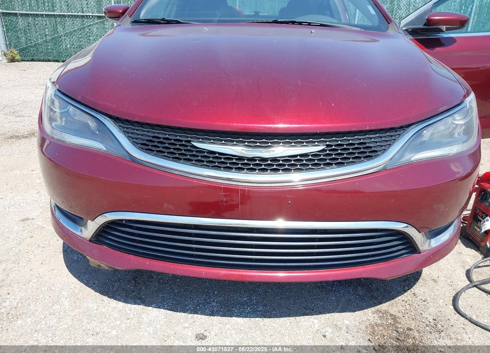 2016 CHRYSLER 200 LIMITED VIN: 1C3CCCABXGN170924