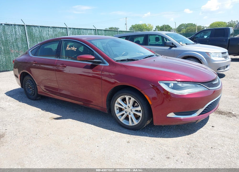 2016 CHRYSLER 200 LIMITED VIN: 1C3CCCABXGN170924