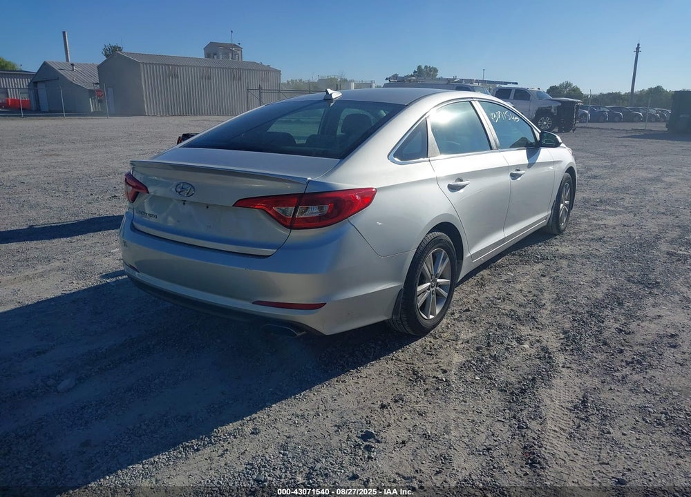 2016 HYUNDAI SONATA SE VIN: 5NPE24AFXGH336665