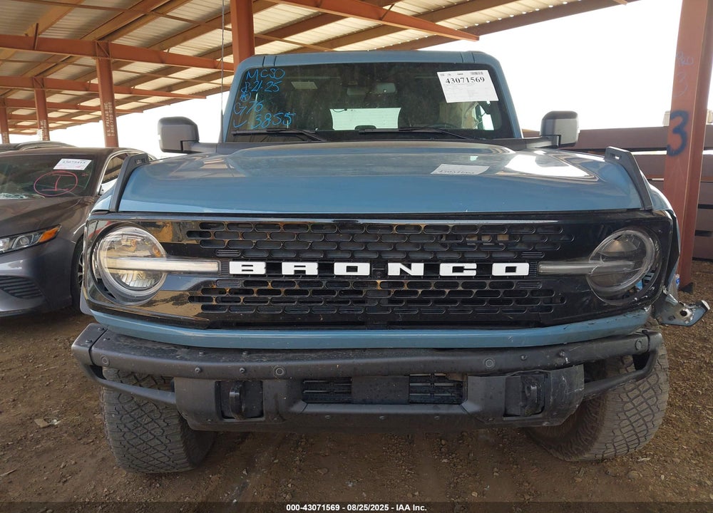 2022 FORD BRONCO VIN: 1FMEE5DP1NLB53855
