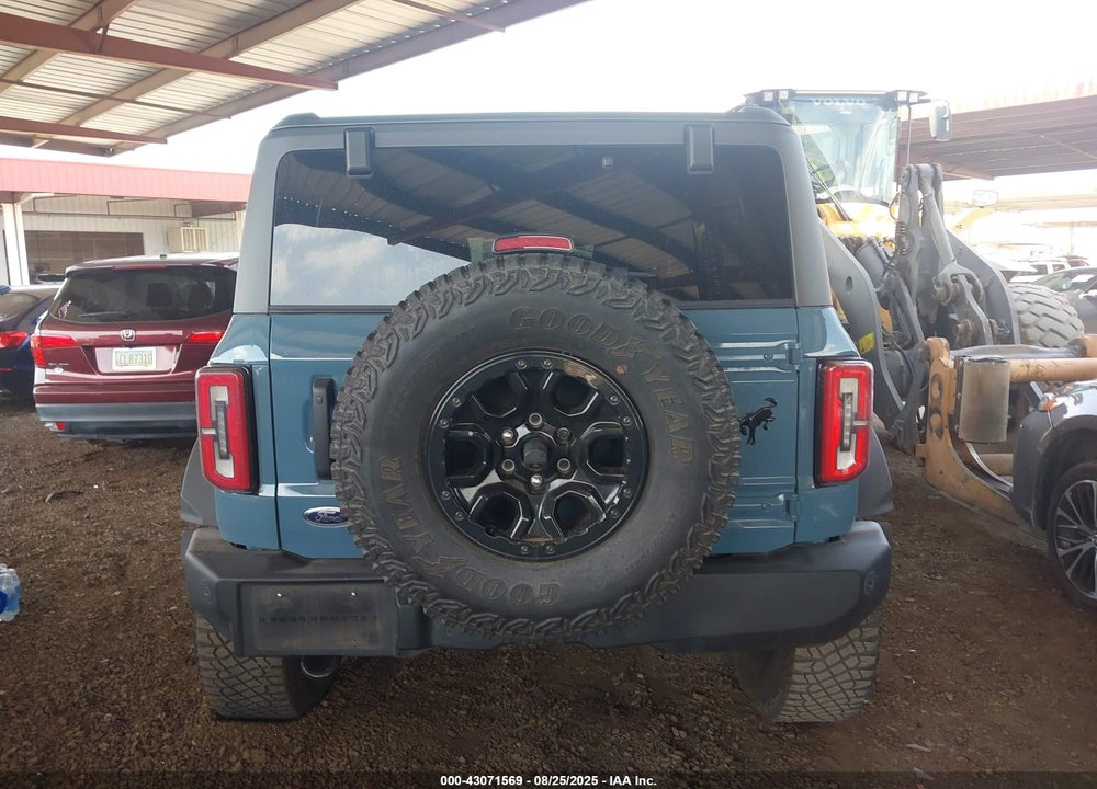 2022 FORD BRONCO VIN: 1FMEE5DP1NLB53855