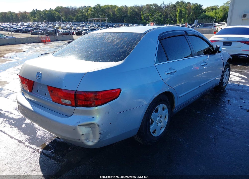 2005 HONDA ACCORD 2.4 LX VIN: 1HGCM56485A143127