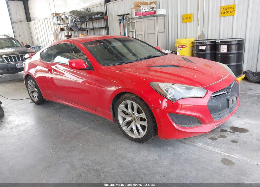 2013 HYUNDAI GENESIS 2.0T VIN: KMHHT6KD2DU086614