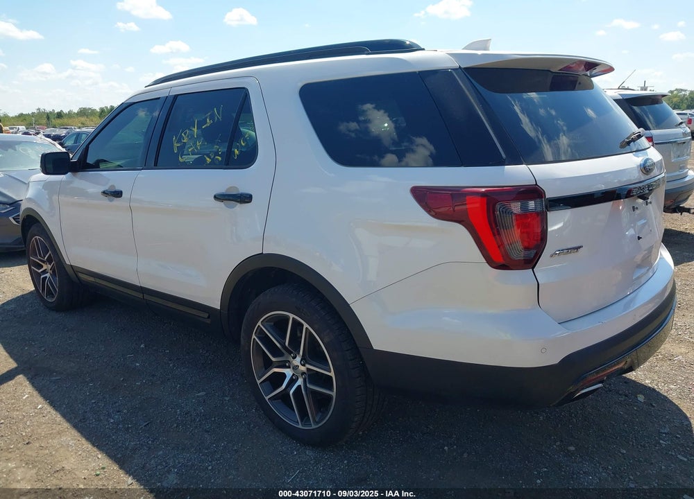 2016 FORD EXPLORER VIN: 1FM5K8GT1GGA17420
