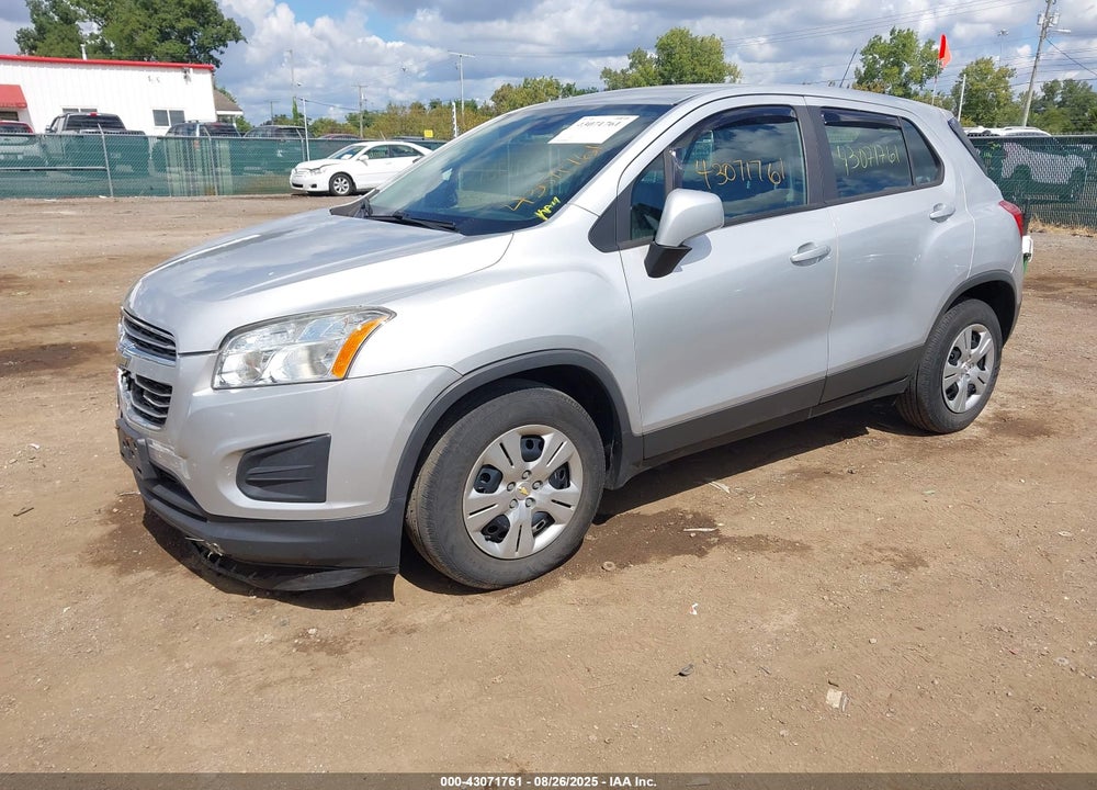 2015 CHEVROLET TRAX VIN: 3GNCJKSB9FL255687