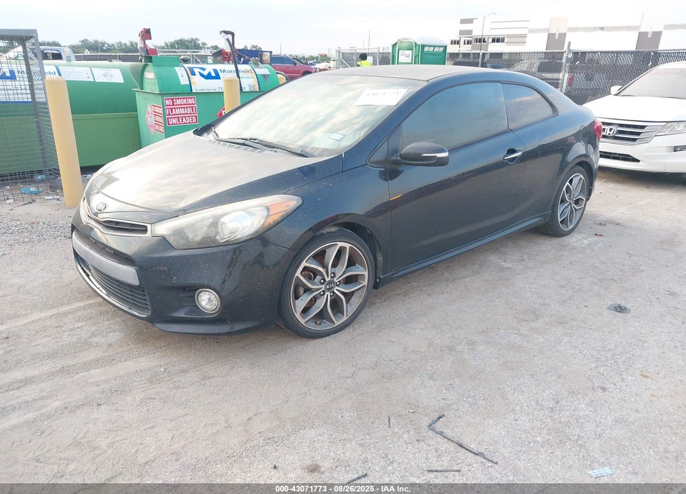 2015 KIA FORTE KOUP SX VIN: KNAFZ6A38F5346060
