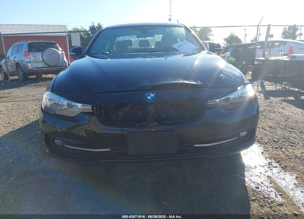 2016 BMW 3 SERIES VIN: WBA8E3C56GK501337