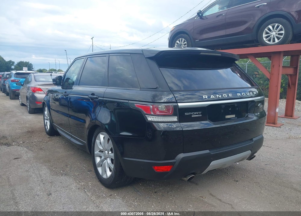 2015 LAND ROVER RANGE ROVER SPORT VIN: SALWR2VF0FA531610