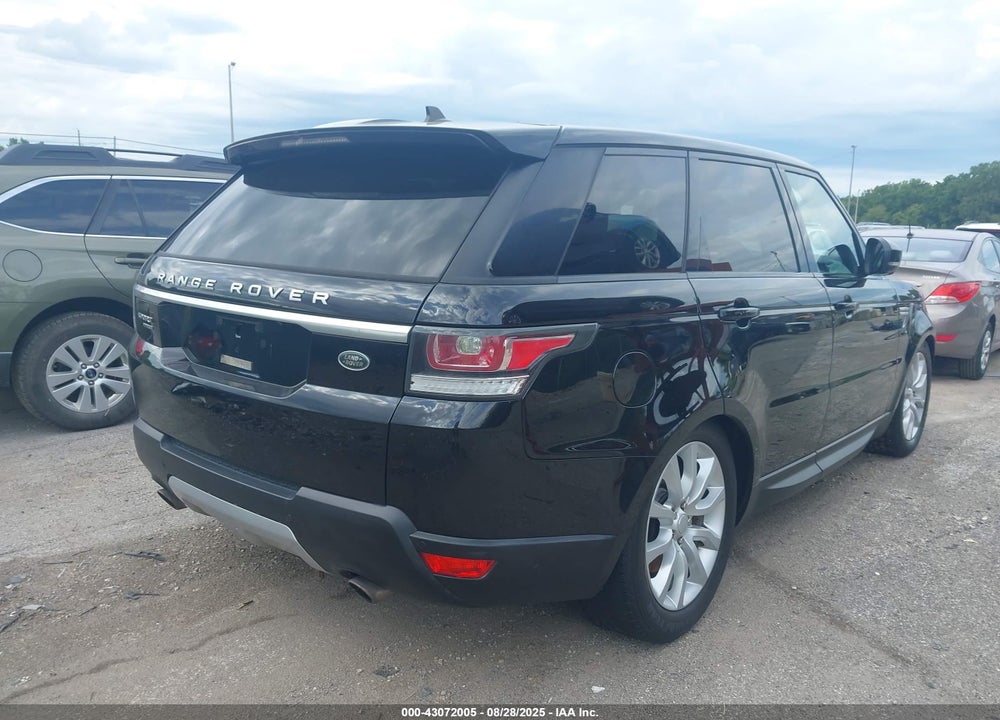 2015 LAND ROVER RANGE ROVER SPORT VIN: SALWR2VF0FA531610