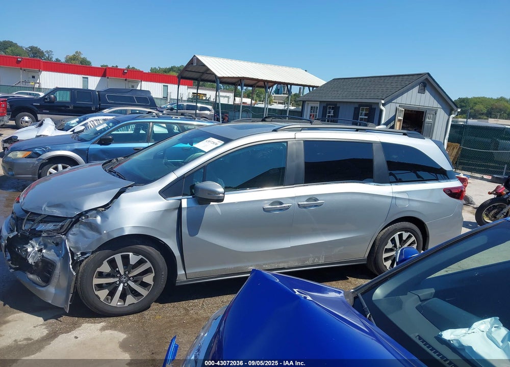 2025 HONDA ODYSSEY EX-L VIN: 5FNRL6H68SB029230