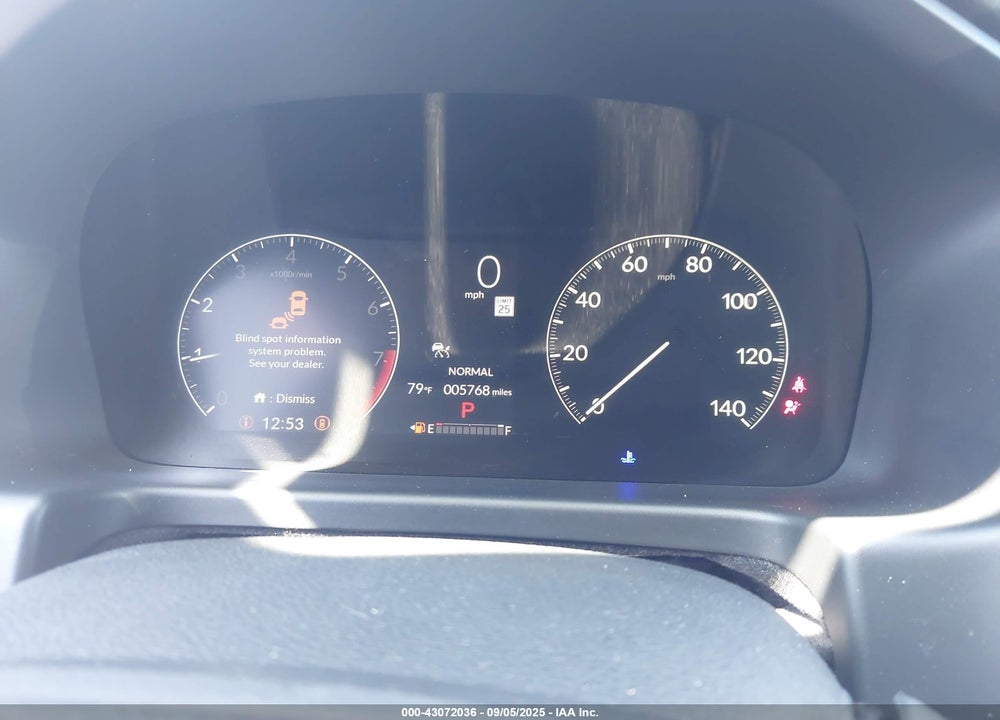2025 HONDA ODYSSEY EX-L VIN: 5FNRL6H68SB029230