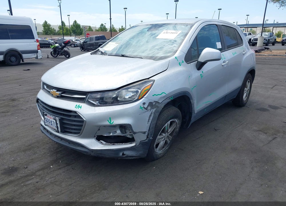 2020 CHEVROLET TRAX VIN: KL7CJNSB1LB035383
