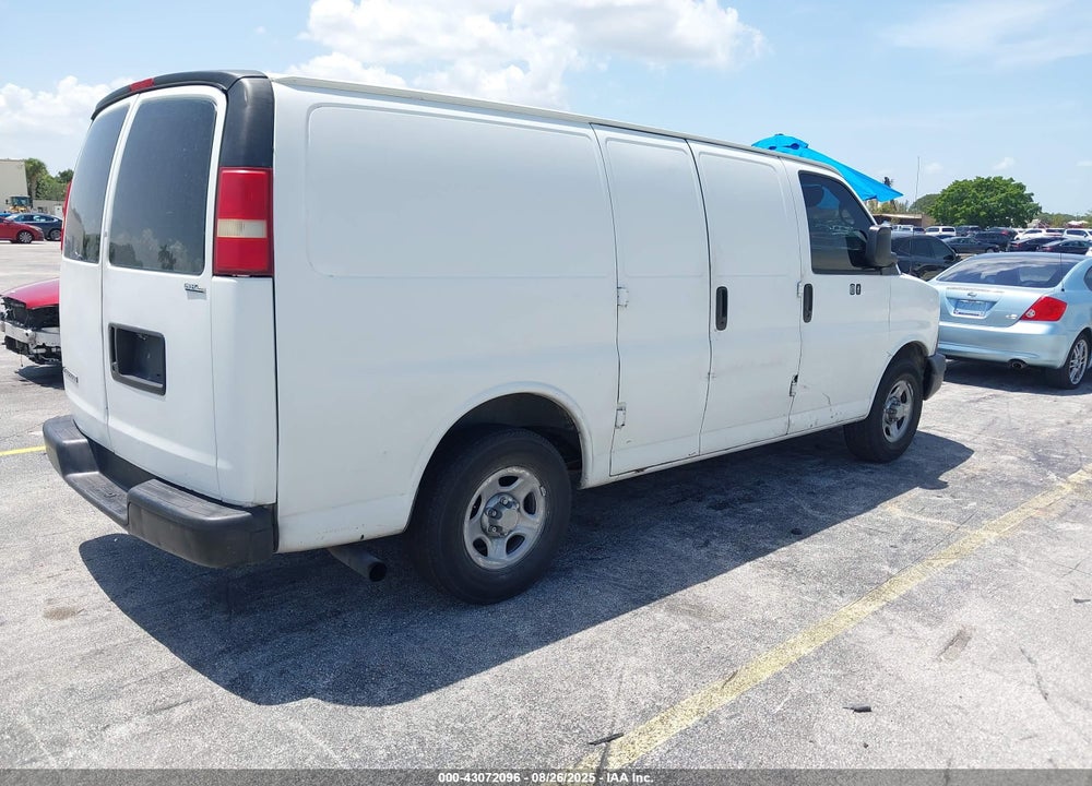 2007 CHEVROLET EXPRESS WORK VAN VIN: 1GCFG15X271134465