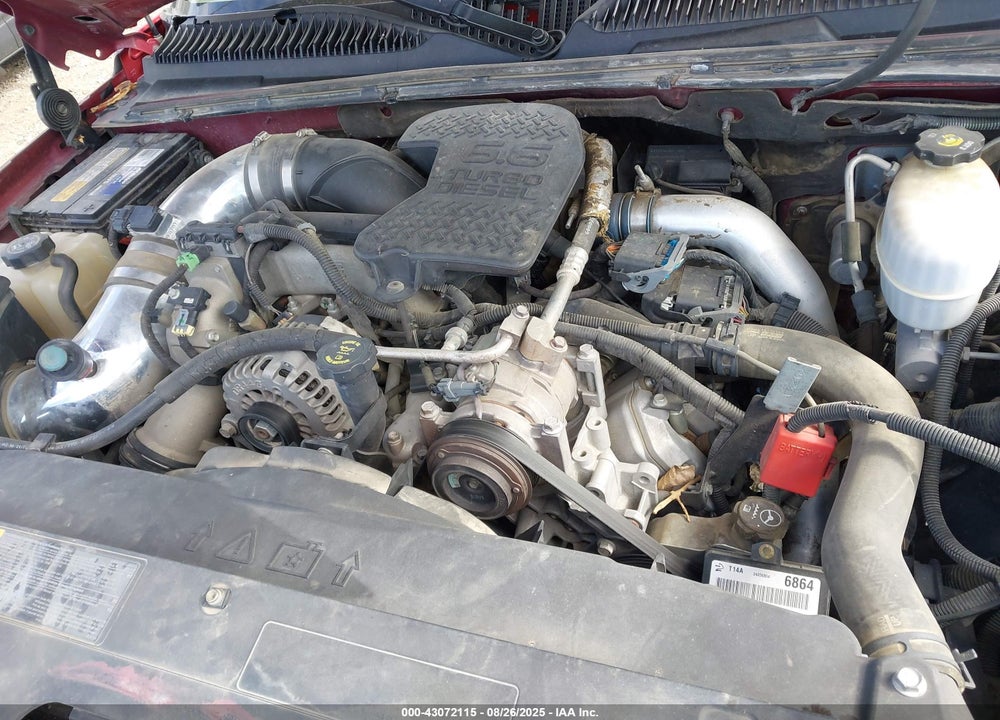 2006 CHEVROLET SILVERADO 2500HD LT2 VIN: 1GCHK23276F104562