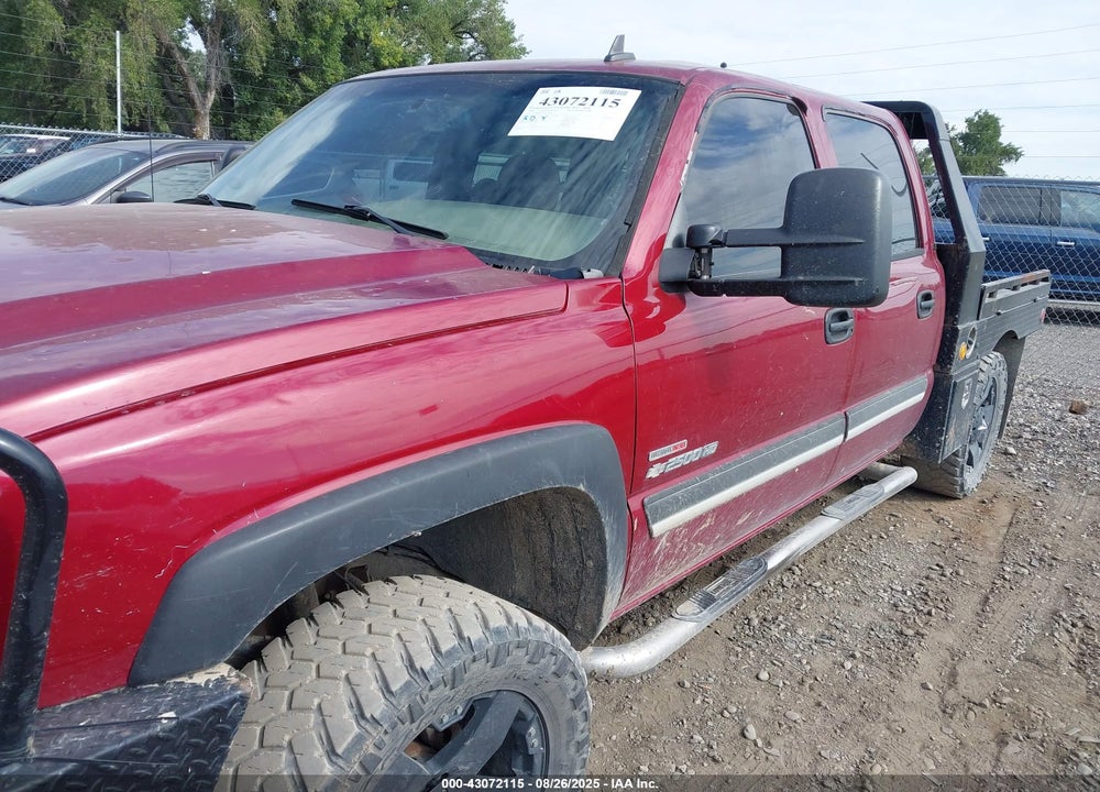 2006 CHEVROLET SILVERADO 2500HD LT2 VIN: 1GCHK23276F104562