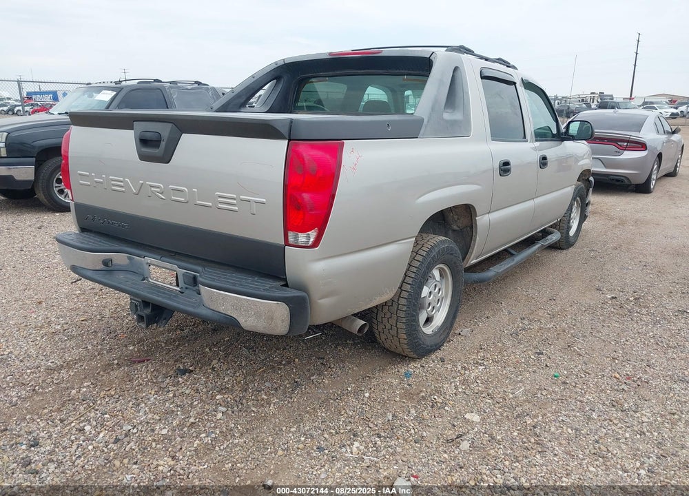 2005 CHEVROLET AVALANCHE 1500 LS VIN: 3GNEC12Z55G152056