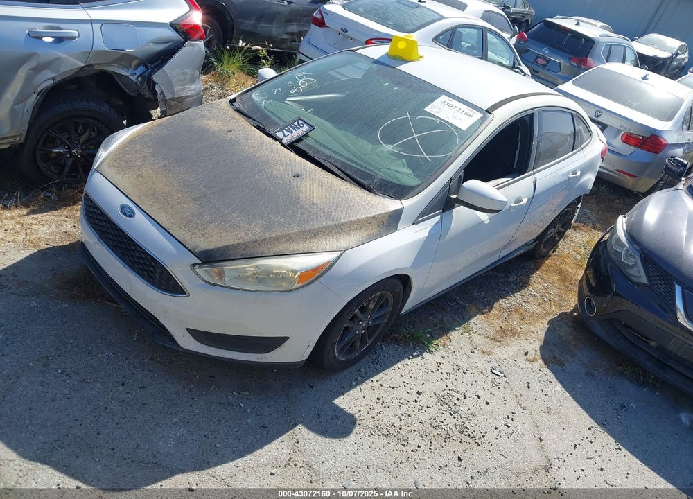 2018 FORD FOCUS VIN: 1FADP3F25JL205374