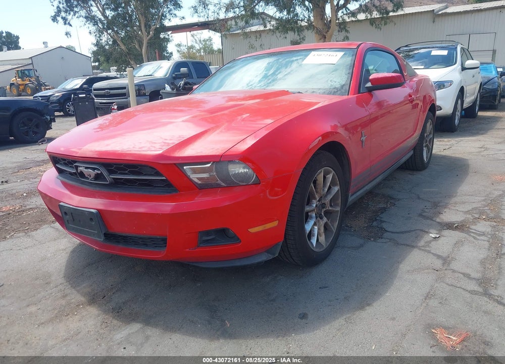 2010 FORD MUSTANG V6/V6 PREMIUM VIN: 1ZVBP8AN4A5132452