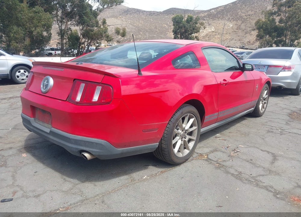 2010 FORD MUSTANG V6/V6 PREMIUM VIN: 1ZVBP8AN4A5132452