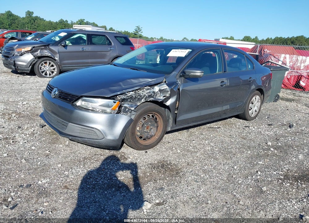 2014 VOLKSWAGEN JETTA VIN: 3VWD17AJ9EM418881