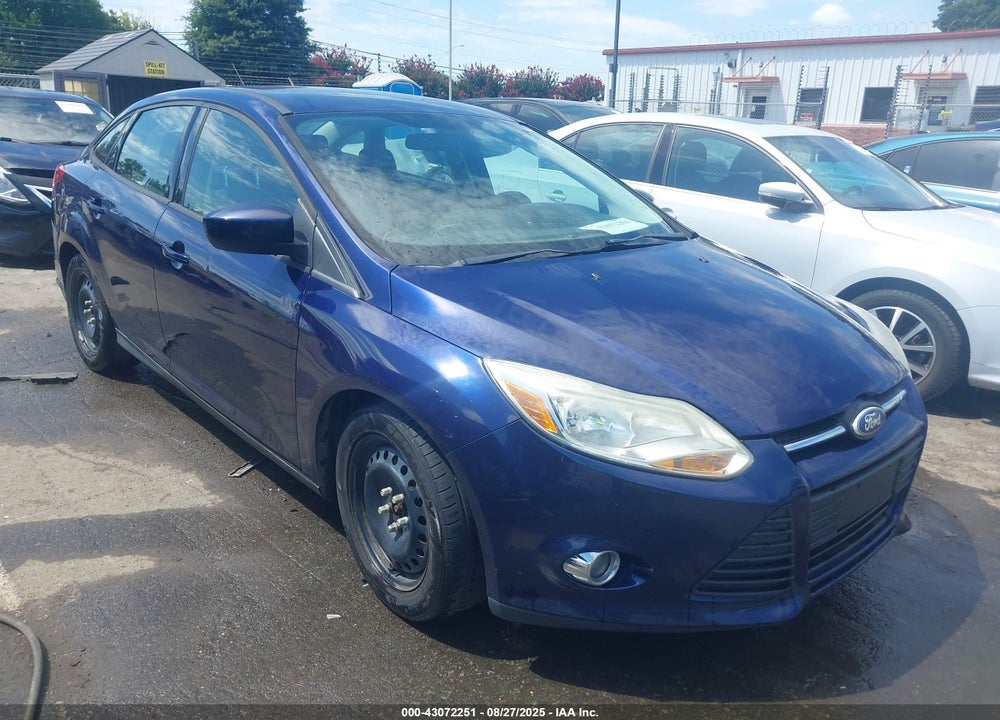 2012 FORD FOCUS SE VIN: 1FAHP3F23CL104533