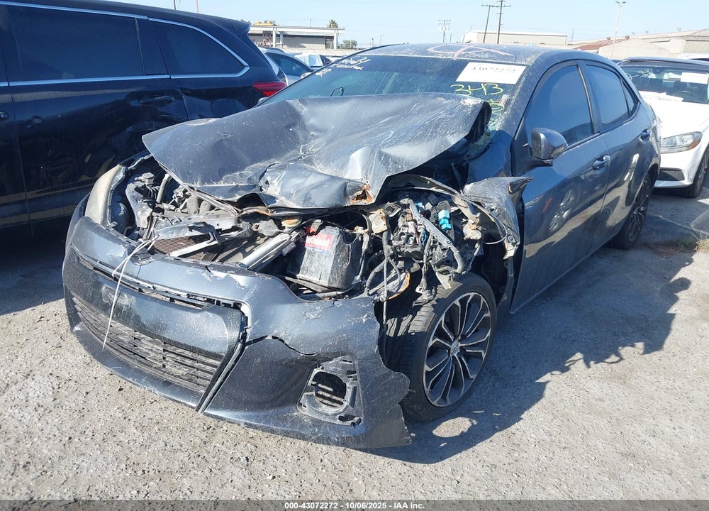 2015 TOYOTA COROLLA S PLUS VIN: 5YFBURHE0FP306390