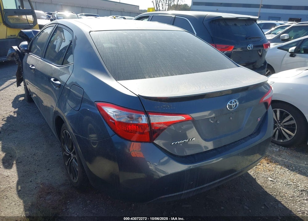 2015 TOYOTA COROLLA S PLUS VIN: 5YFBURHE0FP306390