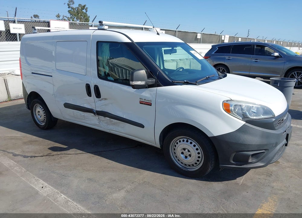 2020 RAM PROMASTER CITY TRADESMAN VIN: ZFBHRFAB7L6P37860