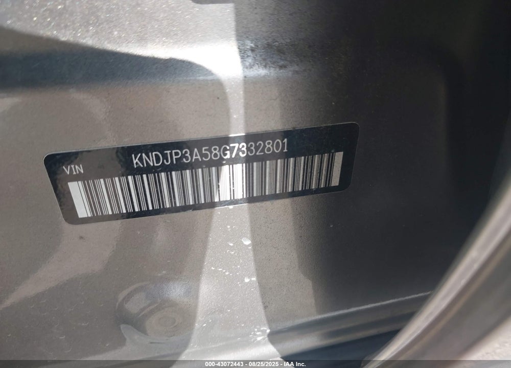 2016 KIA SOUL VIN: KNDJP3A58G7332801