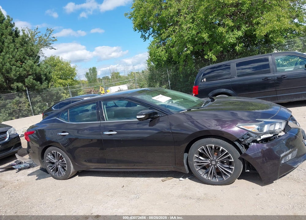 2016 NISSAN MAXIMA VIN: 1N4AA6APXGC386103