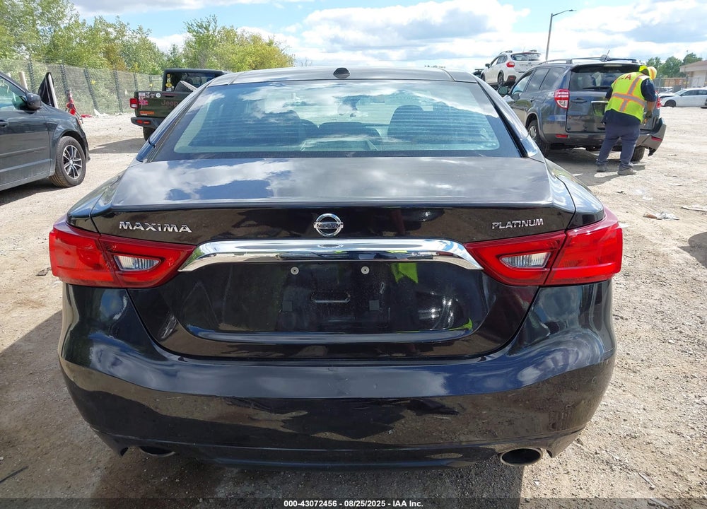 2016 NISSAN MAXIMA VIN: 1N4AA6APXGC386103