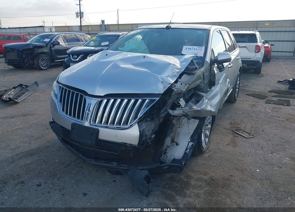 2013 LINCOLN MKX VIN: 2LMDJ6JK8DBL23573