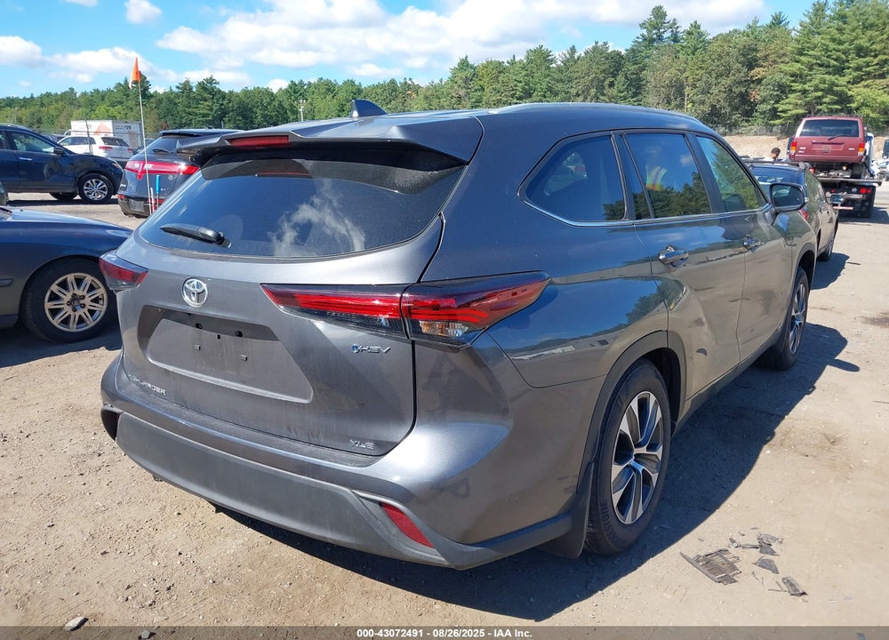 2025 TOYOTA HIGHLANDER HYBRID VIN: 5TDKBRCH2SS666513
