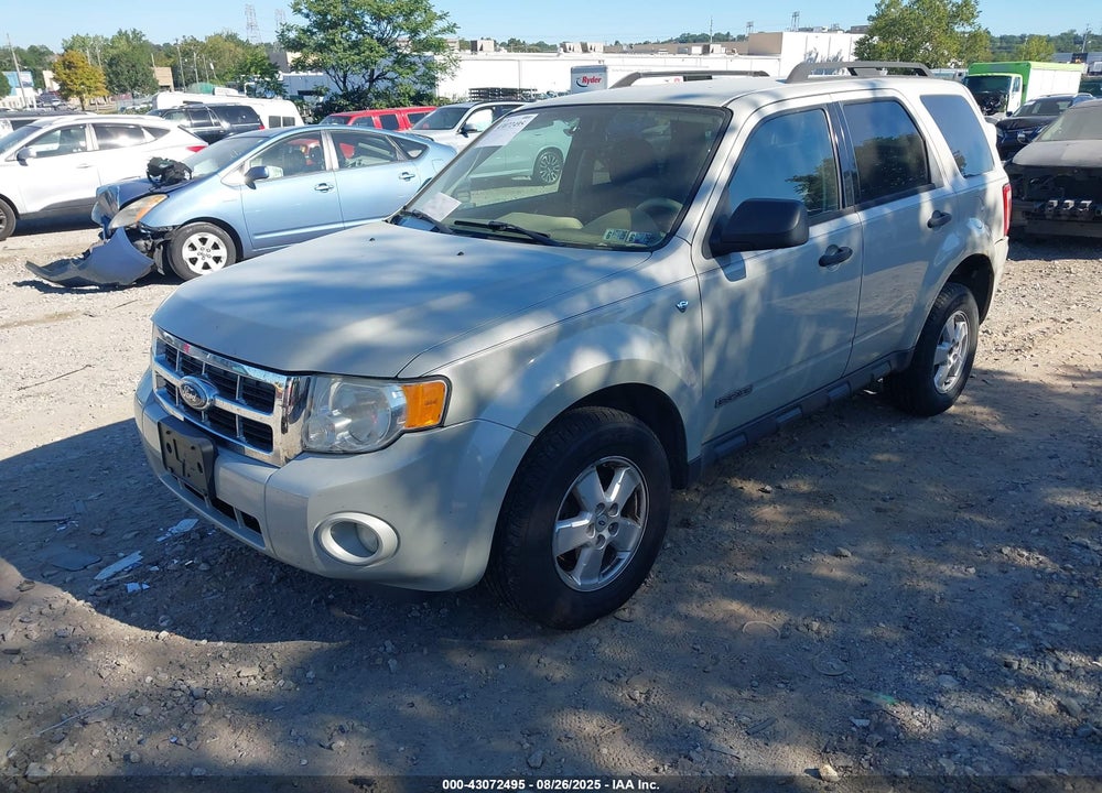 2008 FORD ESCAPE XLT VIN: 1FMCU93128KD99824
