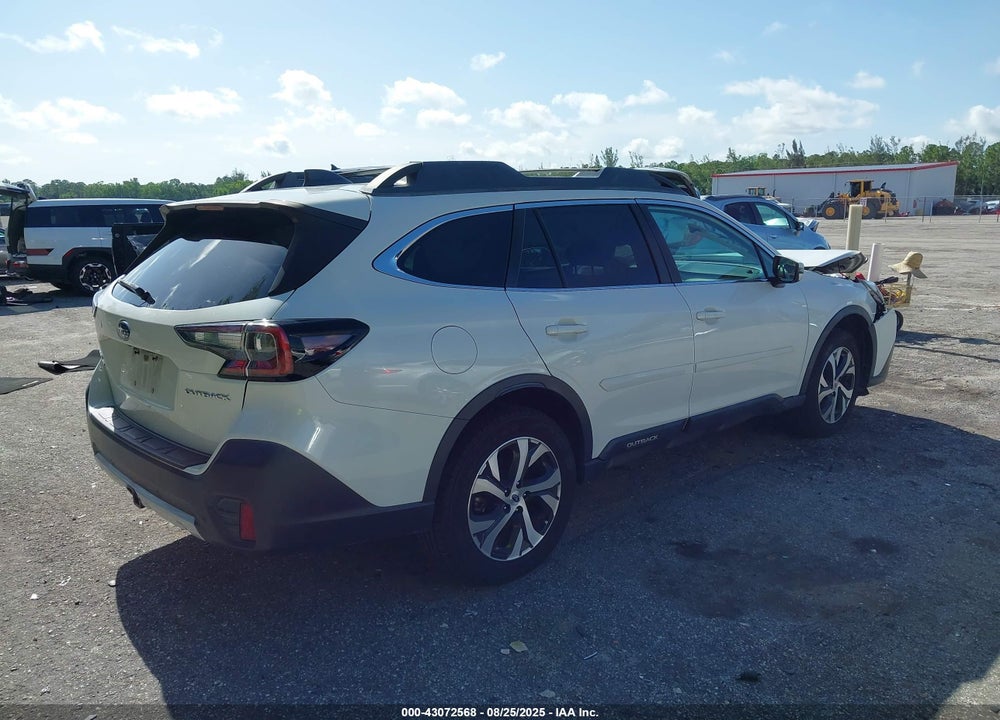2022 SUBARU OUTBACK LIMITED VIN: 4S4BTANCXN3156847