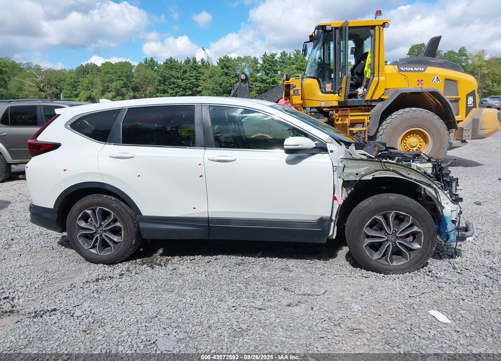 2022 HONDA CR-V AWD EX-L VIN: 2HKRW2H85NH611924