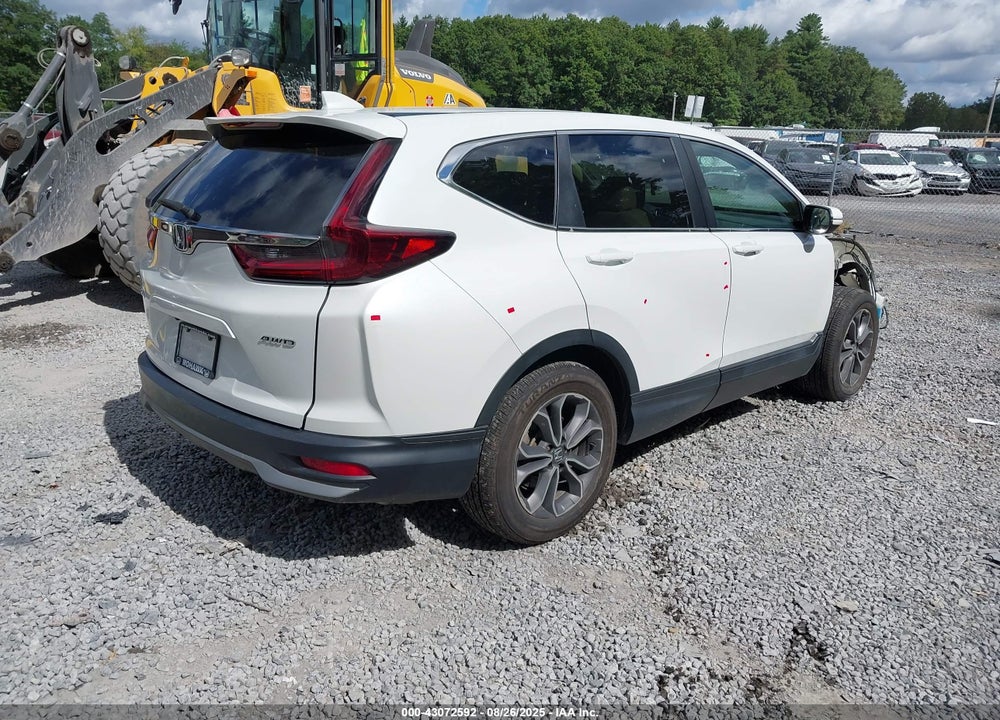 2022 HONDA CR-V AWD EX-L VIN: 2HKRW2H85NH611924