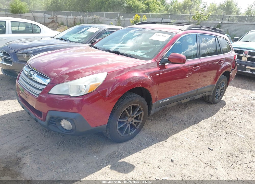 2013 SUBARU OUTBACK VIN: 4S4BRBCCXD3276752