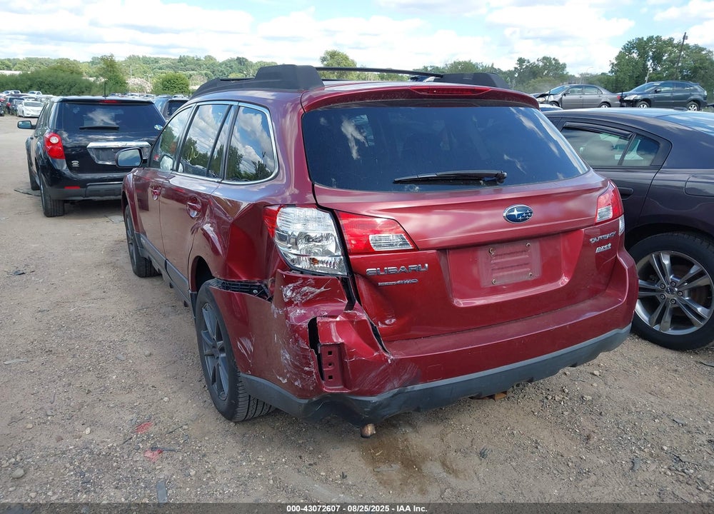 2013 SUBARU OUTBACK VIN: 4S4BRBCCXD3276752