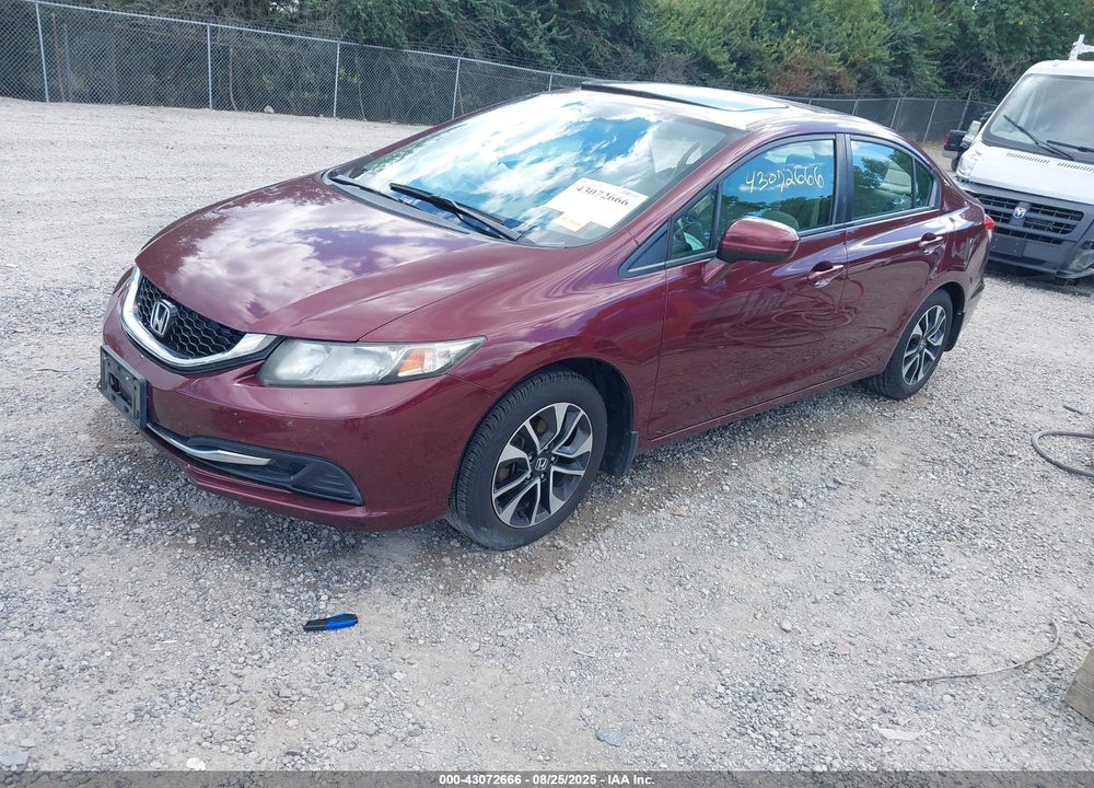 2015 HONDA CIVIC VIN: 2HGFB2F85FH507429